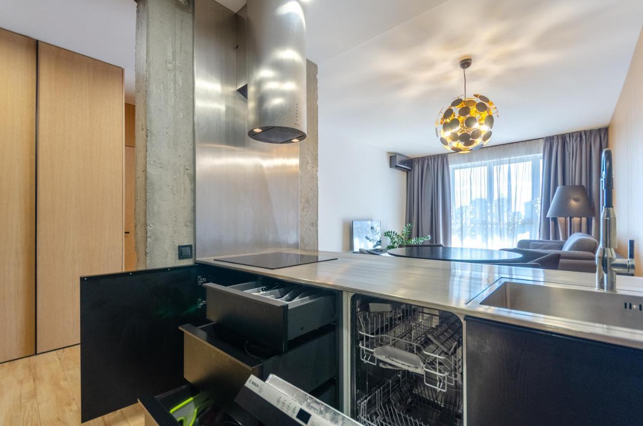 Petrovdom 23-173 In Stylish Apartments At Rc 基輔 外观 照片